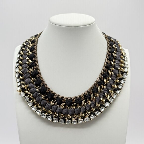 Retired Stella & Dot Tempest Bib Necklace - Picture 1 of 6